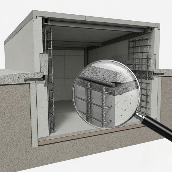 a safe room under the magnifying glass
